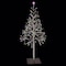 Celebrations Celebrations Platinum LED Multi Shimmering Tree 4.5 ft. Pathway Decor LBTR45SLVMUTWA - alternate 2